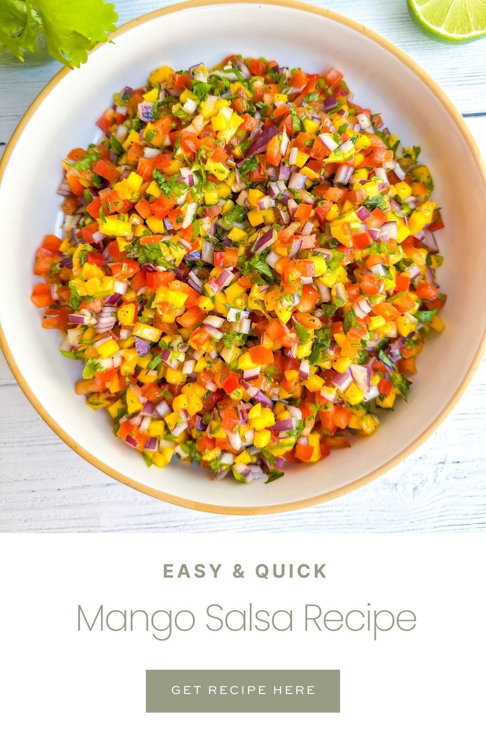 Quick and Easy Mango Salsa Recipe